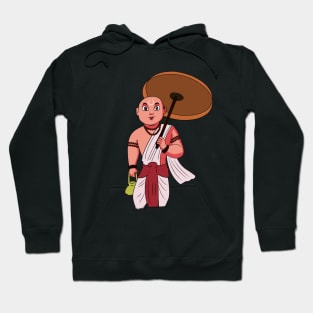 Cartoon Indian man Hoodie